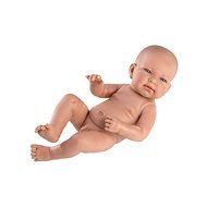 Llorens 73801 New Born Chlapeček - realistická panenka miminko s celovinylovým tělem - 40 cm - Doll