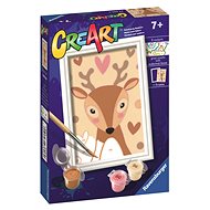 Ravensburger 236060 CreArt Cute Deer - Painting by Numbers