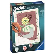 Ravensburger 235438 CreArt Be happy: Abstract Shapes - Painting by Numbers