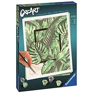 Ravensburger 202720 CreArt Be Happy: Green Leaves - Painting by Numbers
