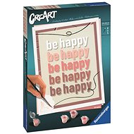 Ravensburger 235445 CreArt Be Happy: Be happy - Painting by Numbers