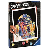 Ravensburger 237302 CreArt Star Wars: R2-D2 - Festés számok szerint