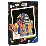 Ravensburger 237302 CreArt Star Wars: R2-D2 - Painting by Numbers