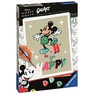 Ravensburger 201297 CreArt Disney: Mickey Mouse: H is for Happy - Painting by Numbers