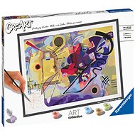 Ravensburger 236503 CreArt Wassily Kandinsky: Yellow, red, blue - Painting by Numbers