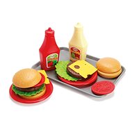 Dantoy Classic Burger Tray Set - Toy Kitchen Food