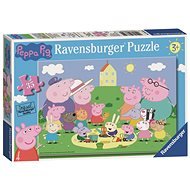Ravensburger 086320 Prasiatko Peppa na pieskovisku - Puzzle