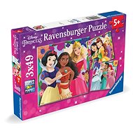 Ravensburger 120010685 Disney: Princesses of Fairy Tales 3x49 pieces - Jigsaw Puzzle
