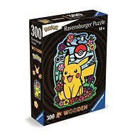 Ravensburger 120007616 Dřevěné puzzle Pikachu - Jigsaw