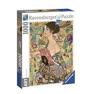 Ravensburger 176342 Gustav Klimt: Dáma s vějířem - Jigsaw Puzzle