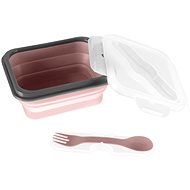 Zopa Snack box with small cutlery Old Pink - Lunch Box