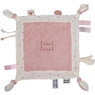 Label Label Mazlík Hearts Pink - Baby Sleeping Toy