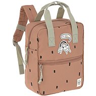 Lässig Mini Square Backpack Happy Prints caramel - Children's Backpack