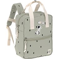 Lässig Mini Square Backpack Happy Prints light olive - Children's Backpack