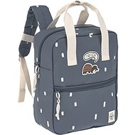 Lässig Mini Square Backpack Happy Prints midnight blue - Children's Backpack