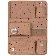 Lässig Car Wrap-to-Go Happy Prints caramel - Car Seat Organizer