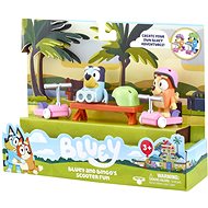Bluey Fun on Scooter - Figure and Accessory Set