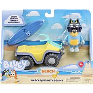 Bluey Beach Trolley - Figure and Accessory Set