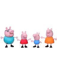 Peppa Pig Peppa's family set of 4 figures (WEARING POSITION) - Figure and Accessory Set