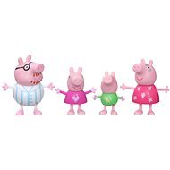 Peppa Pig Peppas Familie geht schlafen Set mit 4 Figuren - Figuren-Set und Zubehör
