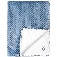 Nattou Lapidou blanket pineapple blue/white - Blanket