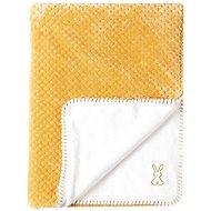 Nattou Lapidou blanket pineapple ochre/white - Blanket
