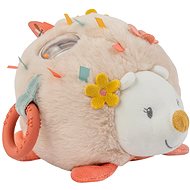 Nattou Mila, Zoe & Lana Hedgehog Zoe 22 cm with 6 activities - Baby Rattle