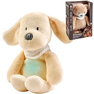 Nattou Sleepy Dog 4in1 musical with light and crying sensor Vanilla - Baby Sleeping Toy