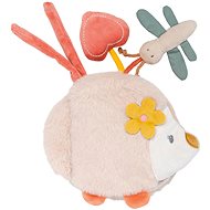 Nattou könyv, plüss süni Zoe tevékenységekkel, 14 cm Mila, Zoe & Lana - Textil babakönyv