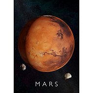 CURISCOPE Mars augmented reality poster - Poster