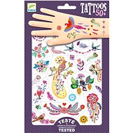 Djeco Glitter Birds - Temporary Tattoo