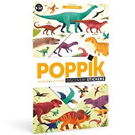 POPPIK Educational sticker poster Dinosaurs - Kids Stickers