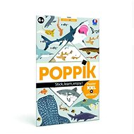 POPPIK Educational sticker poster Sharks - Kids Stickers
