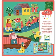Djeco Movable stickers for little ones Animals - Kids Stickers