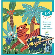 Djeco Animals in the jungle - Scratch Pictures
