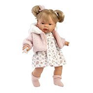 Llorens 38356 Joelle - valósághű baba hangokkal és puha szövettesttel - 38 cm - Játékbaba