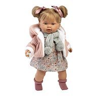 Llorens 42284 Alexandra – realistická bábika so zvukmi a mäkkým látkovým telom – 42 cm - Bábika
