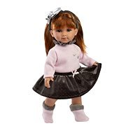 Llorens 53551 Nicole - realistická panenka s měkkým látkovým tělem - 35 cm - Doll