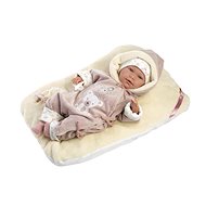 Llorens 74106 New Born - realistic baby doll with sounds and soft fabric body - 42 cm - Doll