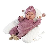 Llorens 74118 New Born - realistic baby doll with sounds and soft fabric body - 42 cm - Doll