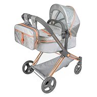DeCuevas 81777 Foldable 3-in-1 Doll Stroller with Backpack City X 2024 - 73 cm - Doll Stroller