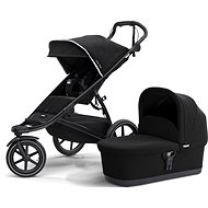 Thule Urban Glide 2 + Bassinet Black on Black - Baby Buggy