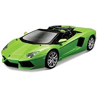 Maisto Aventador Roadster, assembly line, metal green - Metal Model