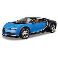 Maisto Bugatti Chiron, assembly line, blue - Metal Model