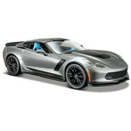 Maisto 2017 Corvette Grand Sport, metal grey - Metal Model