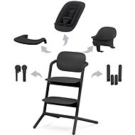 Cybex Lemo 4in1 Set Stunning Black - High Chair