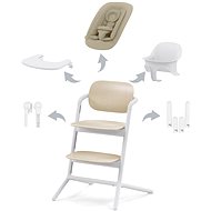 Cybex Lemo 4in1 Set Sand White - High Chair