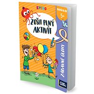 Kvído Activity book full of activities 5+ fun tasks EN - Educational Toy