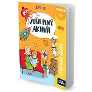 Kvído Activity book full of activities 4+ fun tasks EN - Educational Toy