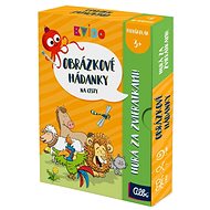 Quido - Picture puzzles - Hurray for animals! EN - Card Game